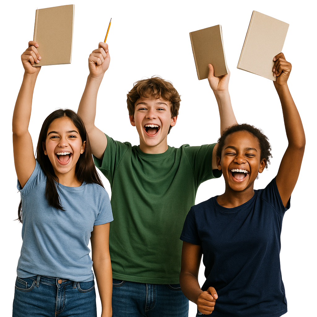 Bild von Schüler und Schülerinnen